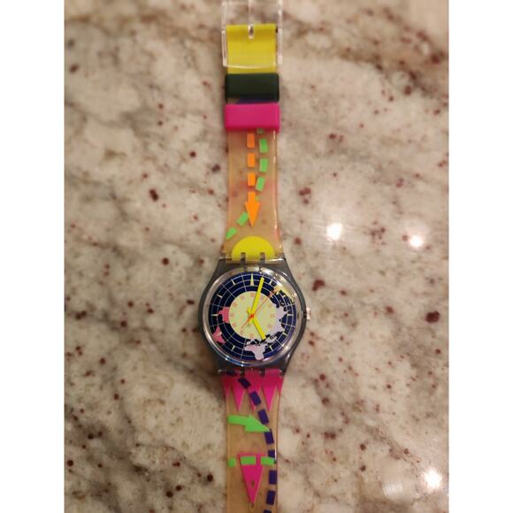 Vintage Swatch Watch NORTH POLE GN121 New old stock - Picture 6 of 13